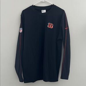 Nike Bengals Waffle Knit Long Sleeve